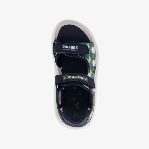 Jongens sandalen met lichtjes blauw