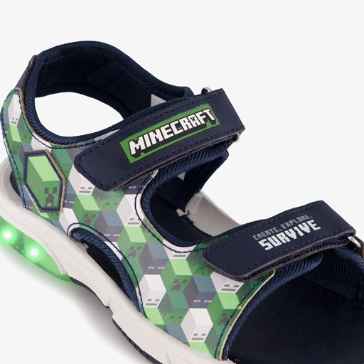 Jongens sandalen met lichtjes blauw
