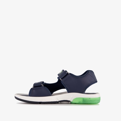 Jongens sandalen met lichtjes blauw