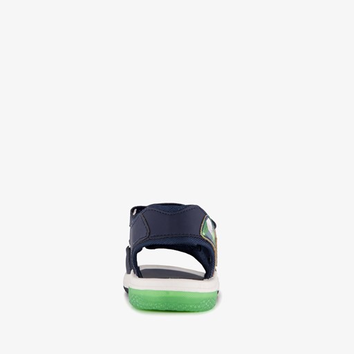 Jongens sandalen met lichtjes blauw