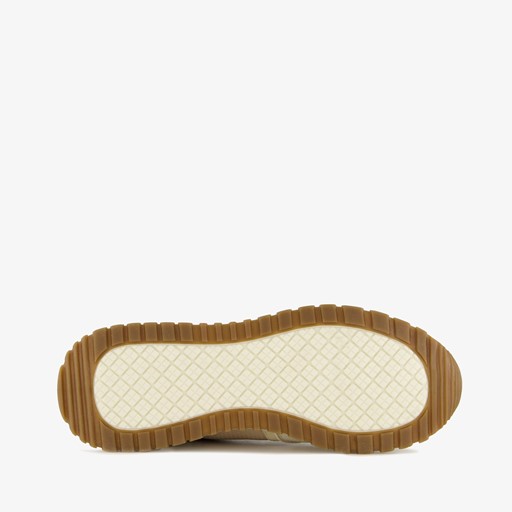 Dames sneakers wit beige