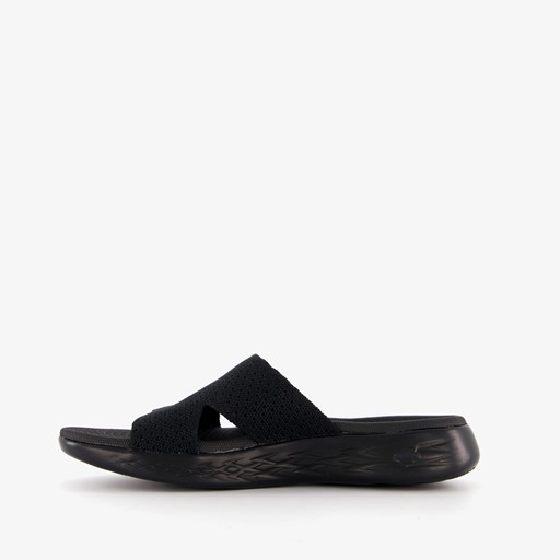 On The Go dames slippers zwart