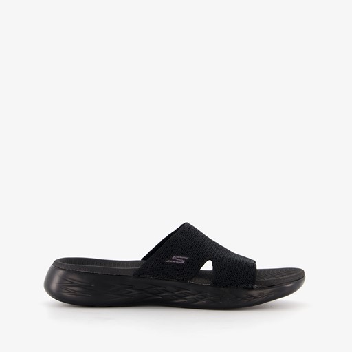 On The Go dames slippers zwart