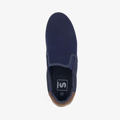 Heren instappers blauw