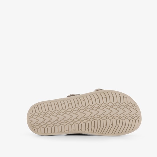 Dames slippers beige