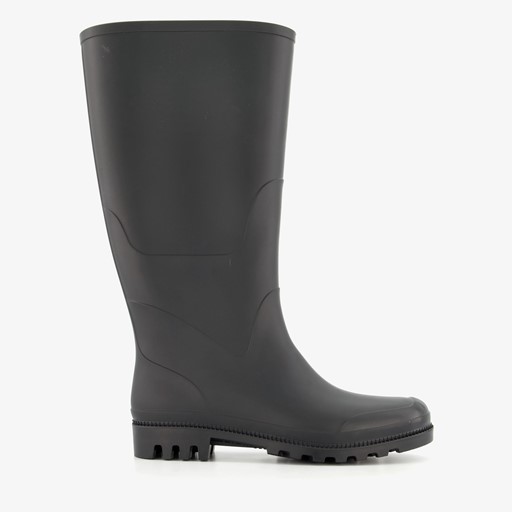 Hoge dames regenlaarzen zwart