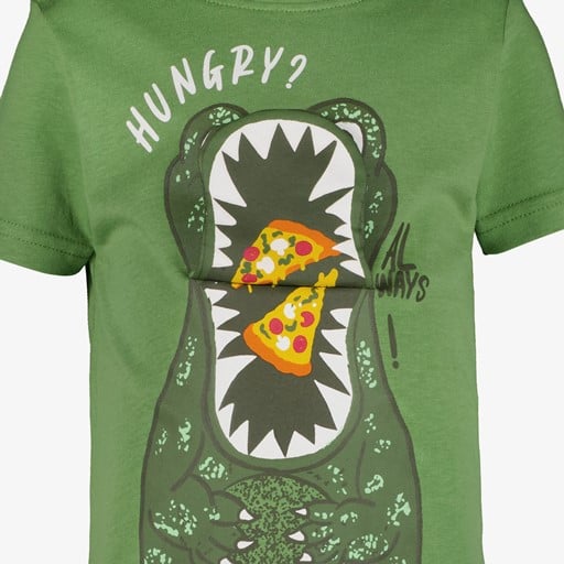 Jongens T-shirt met krokodil groen