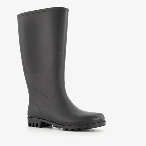 Hoge dames regenlaarzen zwart