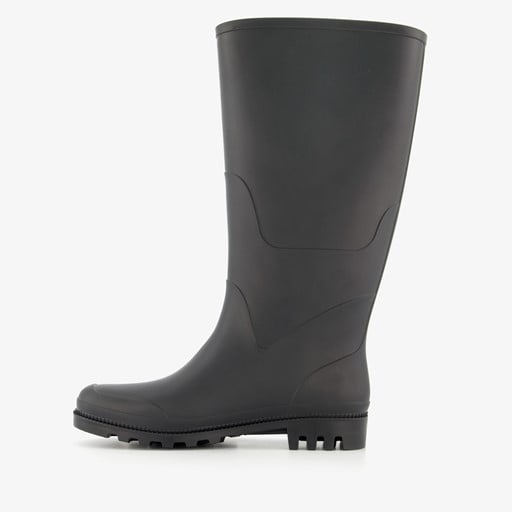 Hoge dames regenlaarzen zwart
