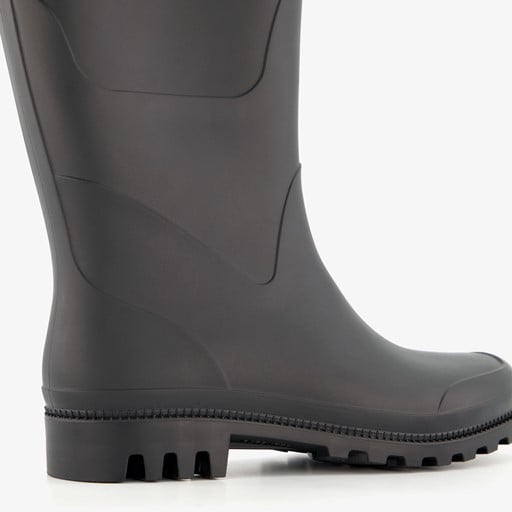 Hoge dames regenlaarzen zwart