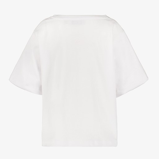 Meisjes T-shirt met wijde mouwen wit