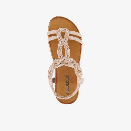 Dames sandalen met glitters
