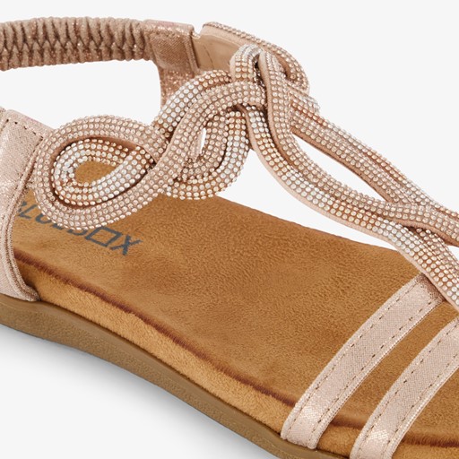 Dames sandalen met glitters