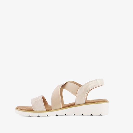 Dames sandalen goud
