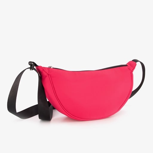 Dames crossbody tas met roze zwart