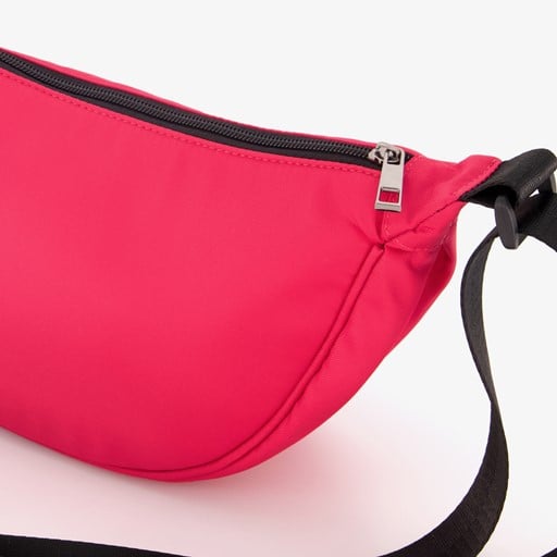 Dames crossbody tas met roze zwart