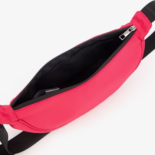 Dames crossbody tas met roze zwart