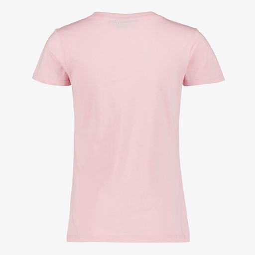 Meisjes T-shirt met tijger roze