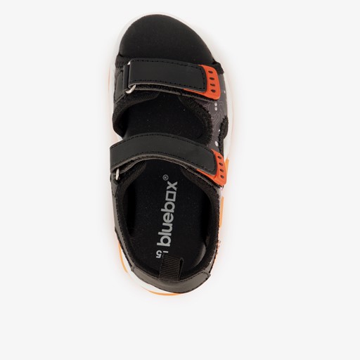 Sandalen haai met lichtjes zwart