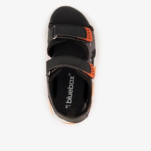 Sandalen haai met lichtjes zwart