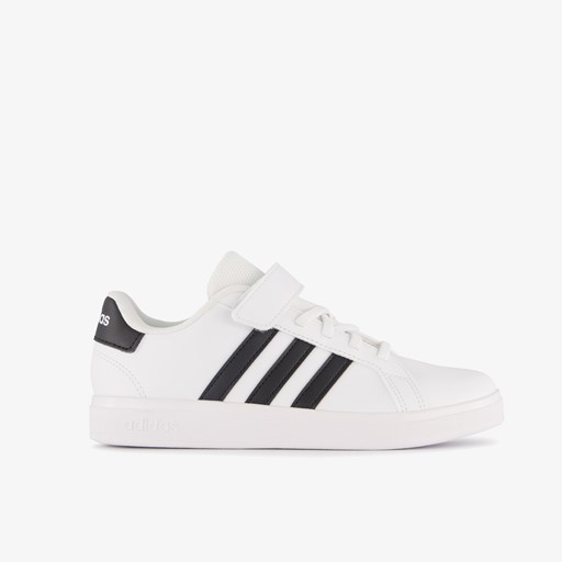 Grand Court 2.0 kinder sneakers wit zwart