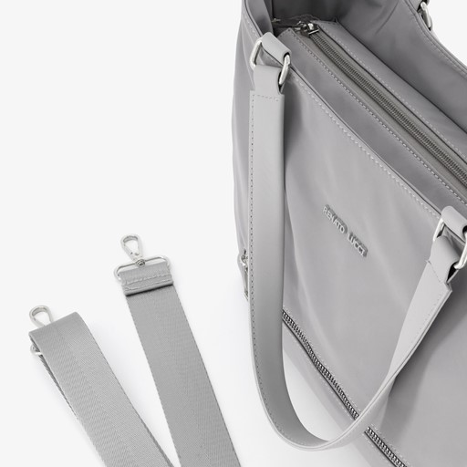 Dames schoudertas grijs