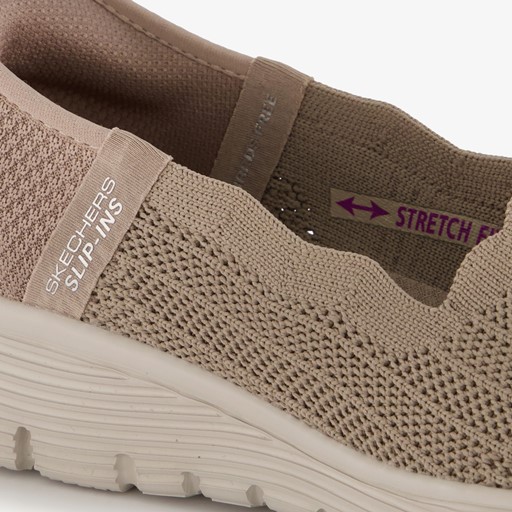 Slip-ins: Seager dames instappers beige