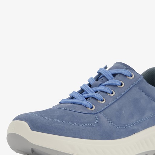 Leren dames sneakers blauw