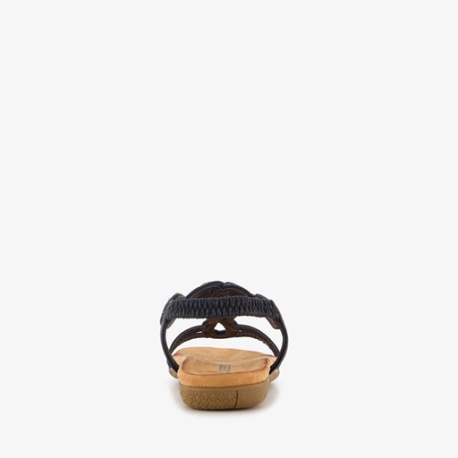 Dames sandalen zwart