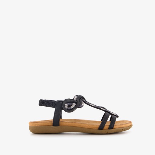 Dames sandalen zwart