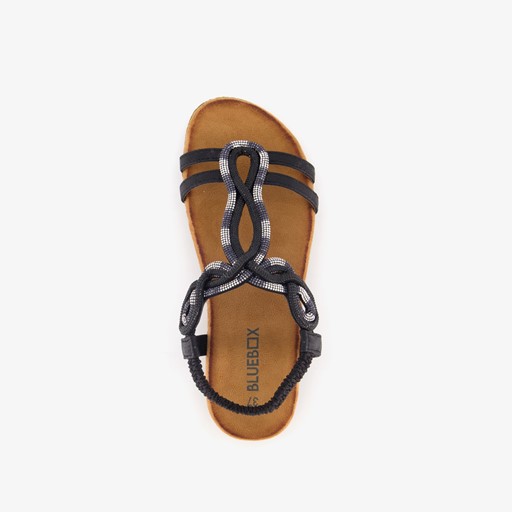 Dames sandalen zwart