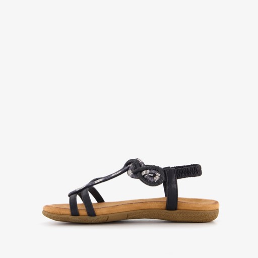 Dames sandalen zwart