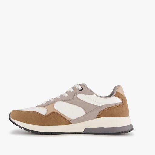 Heren sneakers beige