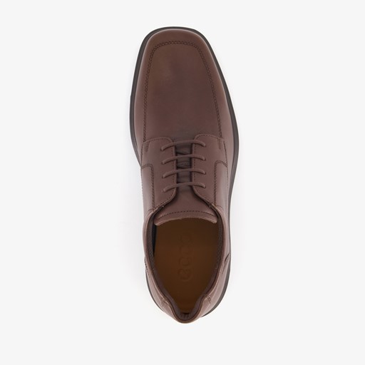 ECCO Helsinki leren heren veterschoenen bruin