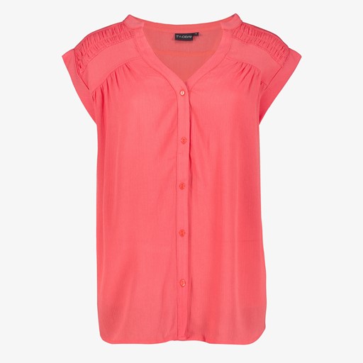Dames blouse koraal roze