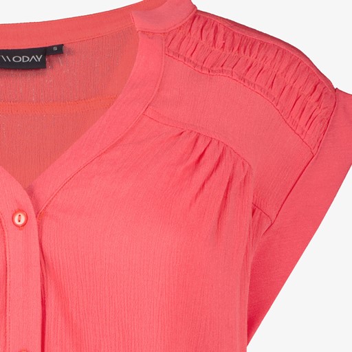Dames blouse koraal roze