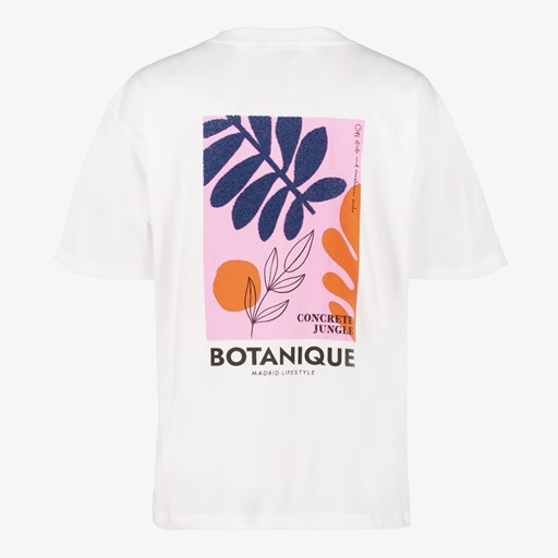 Dames T-shirt met backprint wit