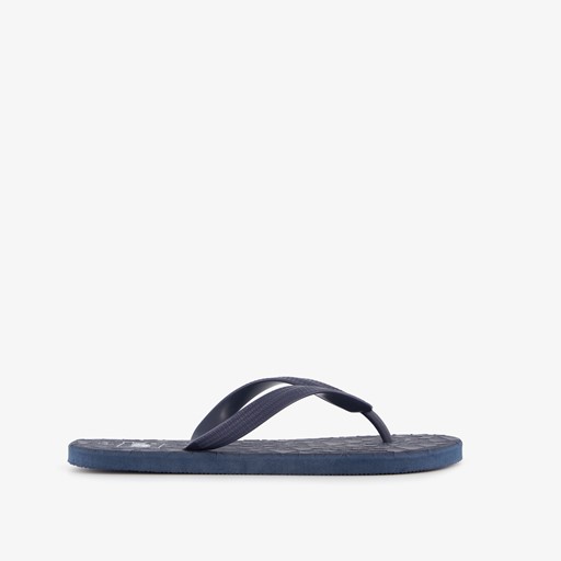 Heren teenslippers blauw
