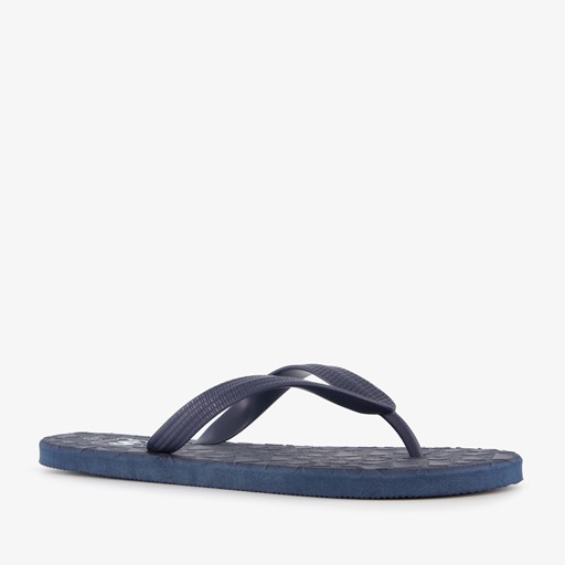 Heren teenslippers blauw