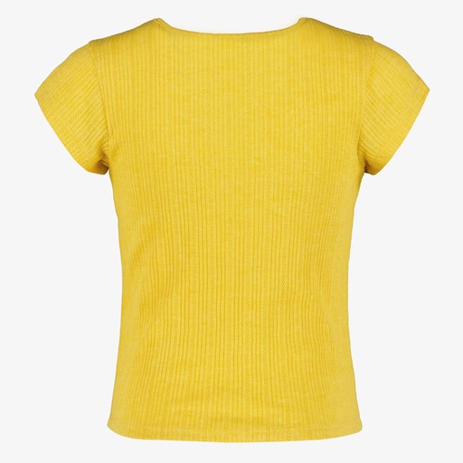 Meisjes T-shirt geel