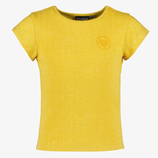 Meisjes T-shirt geel