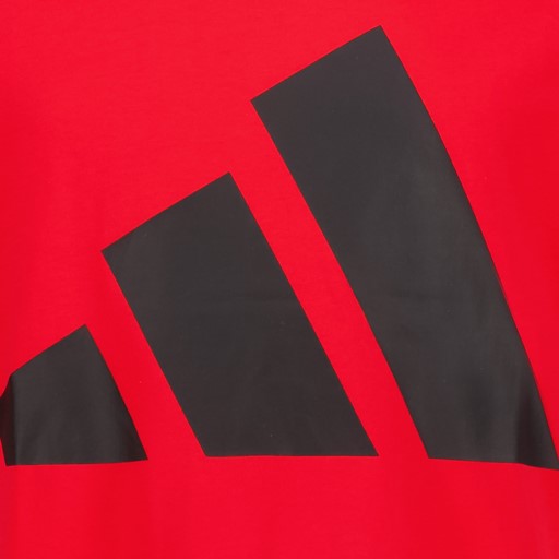 M BL SJ heren T-shirt rood zwart