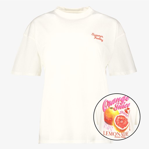 TwoDay dames T-shirt met backprint fruit online bestellen Scapino