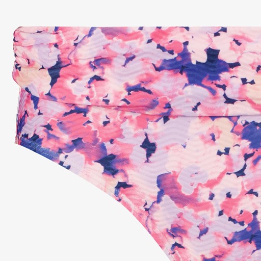 Dames overslag bikinibroekje bloemenprint