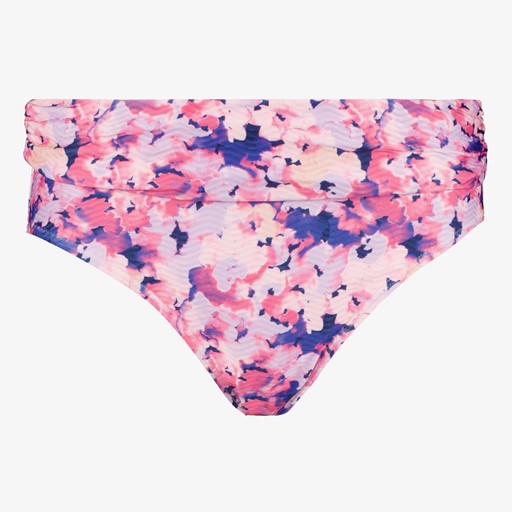 Dames overslag bikinibroekje bloemenprint