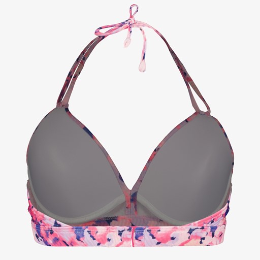Voorgevormde triangel bikinitop bloemenprint