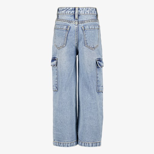 Wide leg meisjes cargo jeans