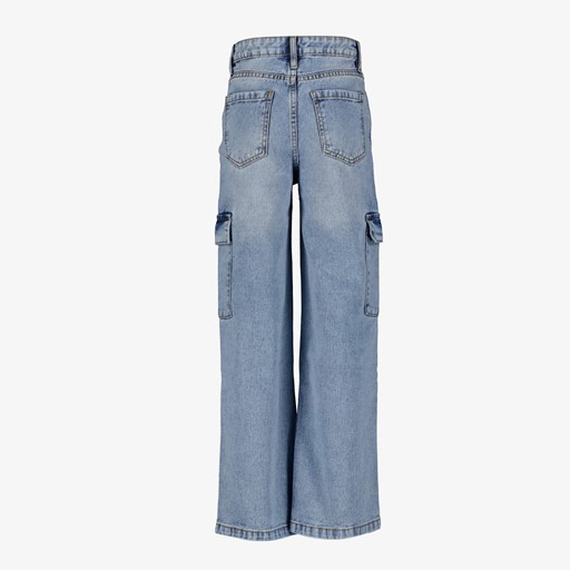 Wide leg meisjes cargo jeans