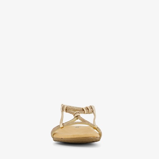 Meisjes sandalen goudkleurig