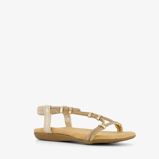 Meisjes sandalen goudkleurig